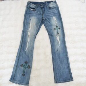 cowgirl tuff co bootcut cross jeans